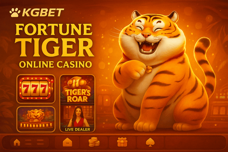 Fortune Tiger é um jogo imperdível no KGBET Casino