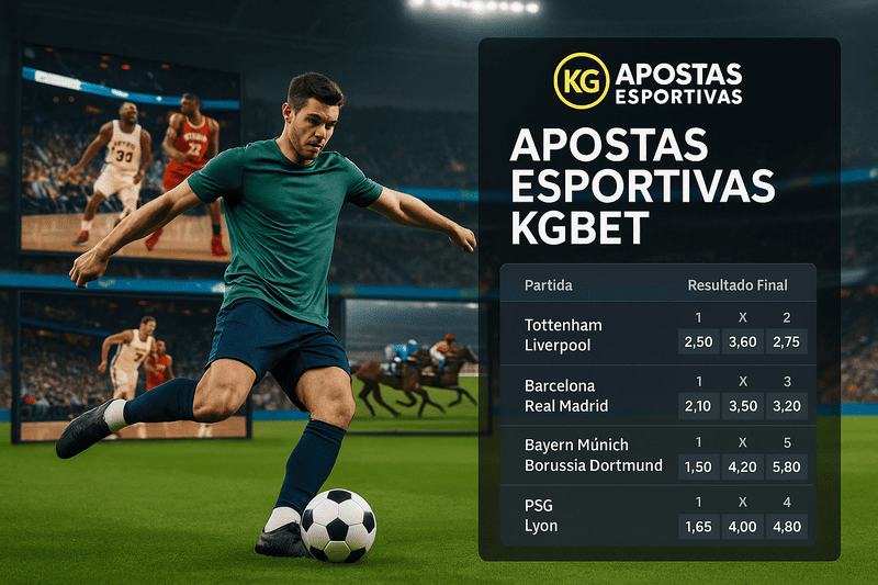 Apostas esportivas no cassino online KGBET